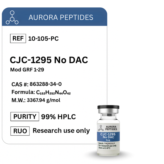 CJC-1295 (No DAC) - Premium Research Peptide