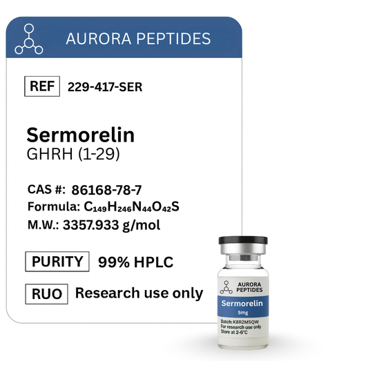 Sermorelin - Premium Research Peptide