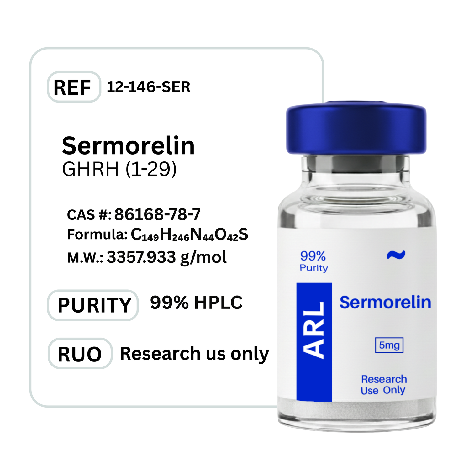 Sermorelin - Premium Research Peptide